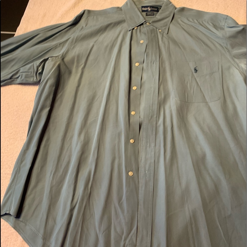 Ralph Lauren Long Sleeve Button Down Polo